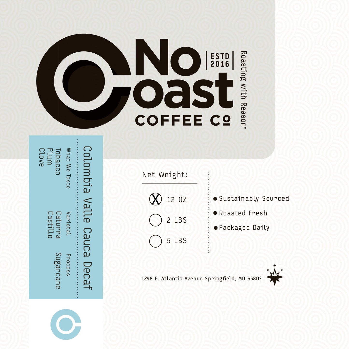 Colombia Valle Cauca Decaf